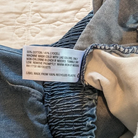 Universal thread pull up denim shorts size medium - Picture 4 of 7